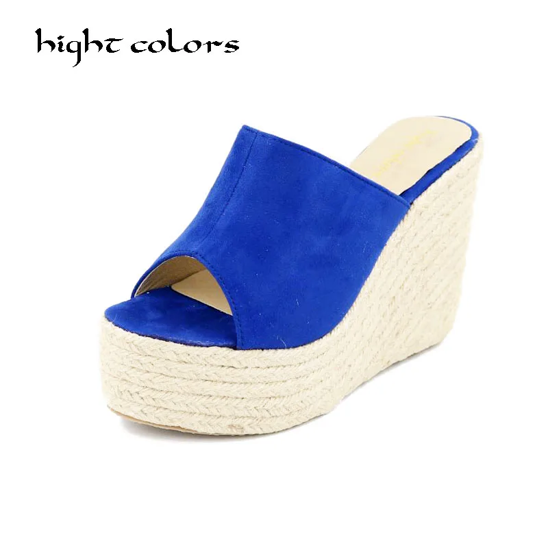 Plus Size 34-45 New 2018 High Heels Women Flip Flops Summer Sandals Platform Wedges Slippers Girl's Fashion Beach Shoes plus size 34 45 new 2018 high heels women flip flops summer sandals platform wedges slippers girl s fashion beach shoes