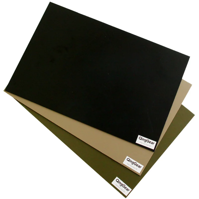 Grande para Bainhas de Faca Lote Super Resistente Durável Folha Kydex Arma Coldres 1.5 Milímetros Black Sand Exército Verde 3 Pçs –