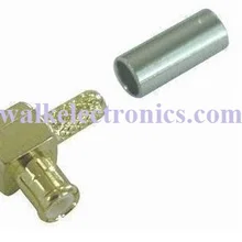 MCX правый угол, мужчина правый угол MCX разъем, MCX connctor для RG174, RG316, LMR100 кабель, с позолотой, 50ohm