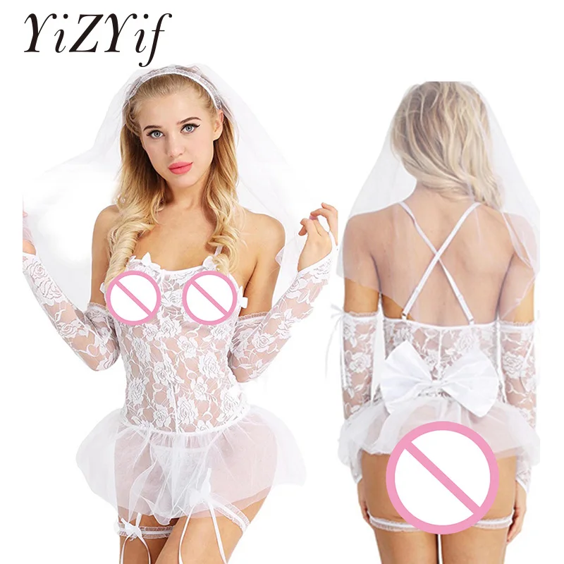 Sexy Lingerie Show - US $11.33 37% OFF|Sexy Lingerie Hot White Bride Wedding Dress Sexy Uniforms  Role Play Erotic Lingerie Women Temptation Porn Babydoll Sexy Costumes-in  ...