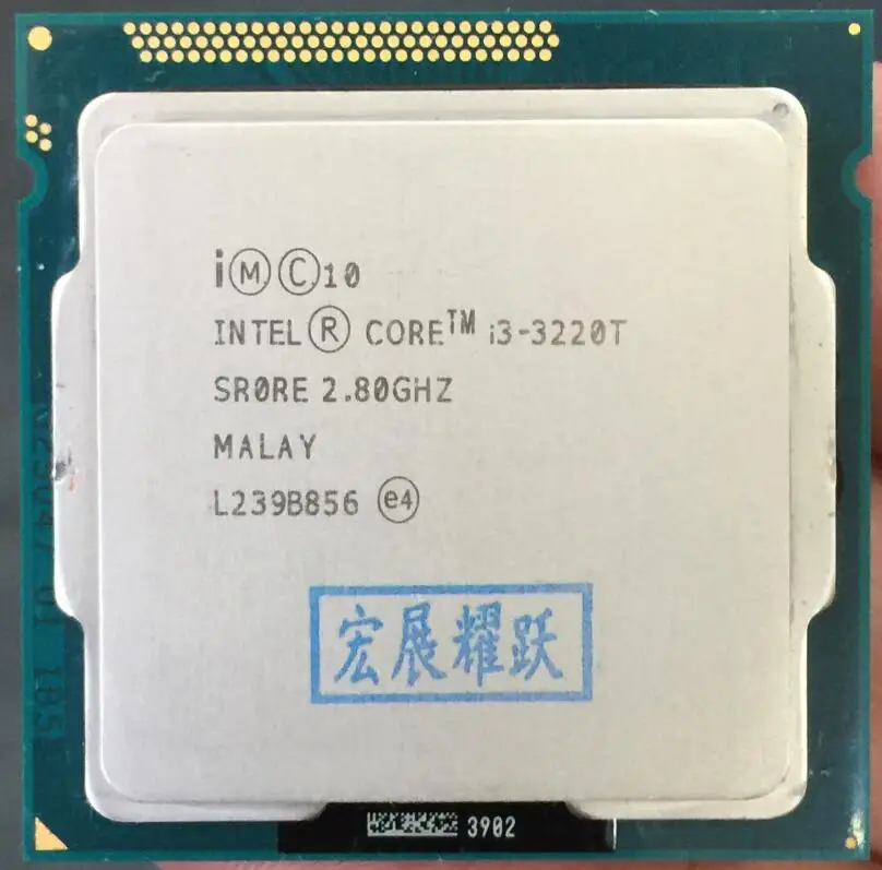 جهاز كمبيوتر شخصي إنتل كور i3-3220T i3 3220 T المعالج (3 M مخبأ ، 2.80 GHz) LGA1155 سطح المكتب وحدة المعالجة المركزية