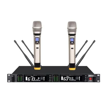 

Bolymic 200 channels uhf Wireless microphone karaoke Professional stage Microphone system