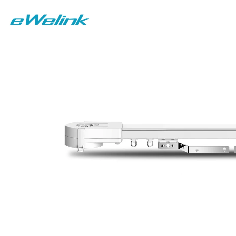 

Top Quality Aluminium Electric Curtain rail customizable Motorized Ceiling Mounting Window Curtain Rail for Smart Home System