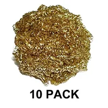 FEITA 10 шт./упак. высокого качества 599-029 паяльник очиститель с наконечником проволочная щётка губки шары