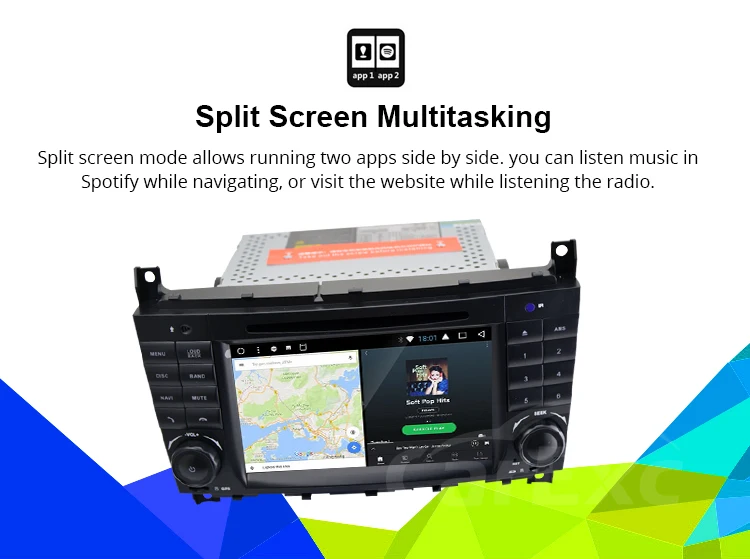 Perfect Android 9.0 Car Multimedia GPS Radio for Mercedes-Benz CLK-Class W209 2005-2006 C-Class W203 2004-2007 GPS Radio Carplay 8 Perfect Android 9.0 Car Multimedia GPS Radio for Mercedes-Benz CLK-Class W209 2005-2006 C-Class W203 2004-2007 GPS Radio Carplay 8