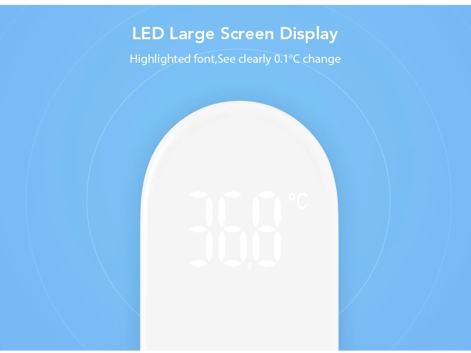 Xiaomi Mijia IHealth Детский/Взрослый Цифровой термометр инфракрасный Лоб тела термометр светодиодный Бесконтактный измерение температуры