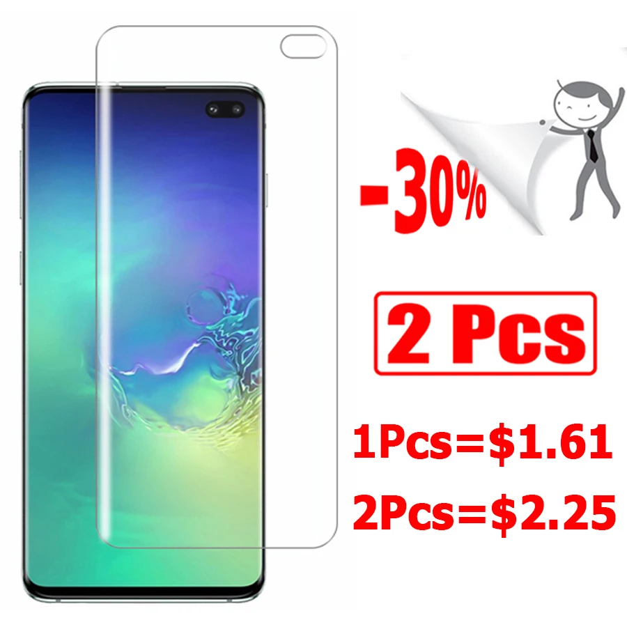 Для Samsung Galaxy s9 Защитная пленка для экрана на Sansung Hydrogel закаленное стекло s 9 10