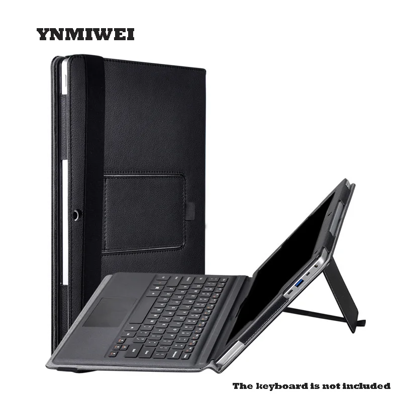 

Tablet For Teclast X5 Pro 12.2 Inch Pu Leather Folio Flip Stand Holder Shell Case Cover Screen Keyboard Protective Shell