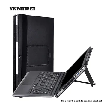 

Tablet For Teclast X5 Pro 12.2 Inch Pu Leather Folio Flip Stand Holder Shell Case Cover Screen Keyboard Protective Shell
