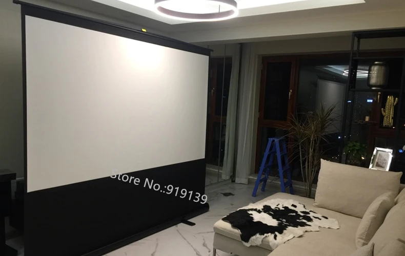 100inch 16x9 Portable Pull Up Screen pic 28