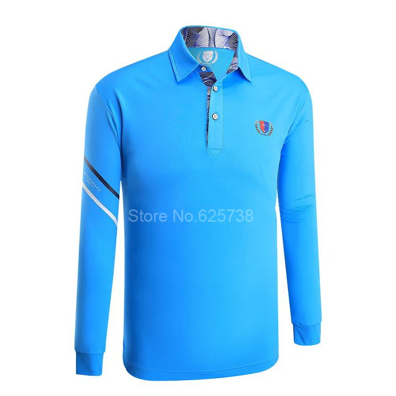 2017 New Golf shirts sport tops clothing golf Shirt long Sleeved men's clothing summer fast dry