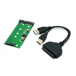 1 шт./1 компл. USB 3,0 USB3.0 SATA 2,5 "жесткий диск на M.2 NGFF PCI-E PCIE PCI express 2 Lane SSD для E431 E531 X240 Y410P Y510