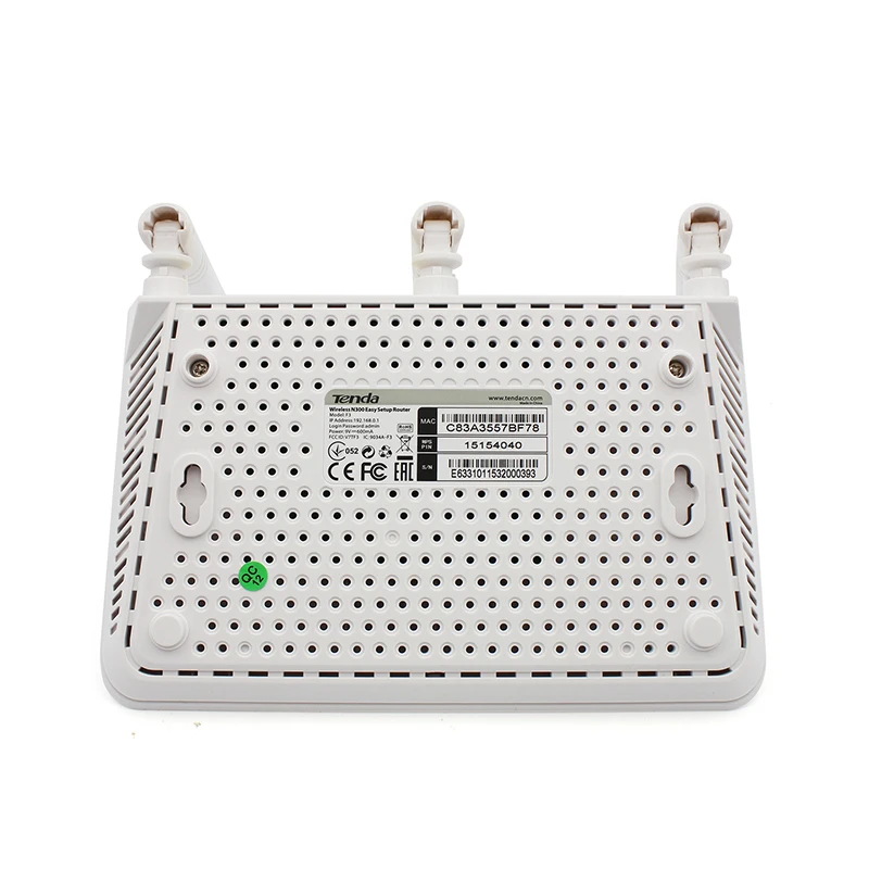 Tenda F3 300 м Беспроводной Wi Fi роутера ЕС Plug Поддержка 802 11g/b/n ретранслятор английский