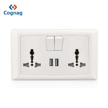 Cognag AC 110-250V 13A USB Wall Socket Universal Wall Socket Panel With 2 USB Port Plug Charger Switch Power Outlet EU US UK AU цена Cognag AC 110-250V 13A USB Wall Socket Universal Wall Socket Panel With 2 USB Port Plug Charger Switch Power Outlet EU US UK AU цены онлайн