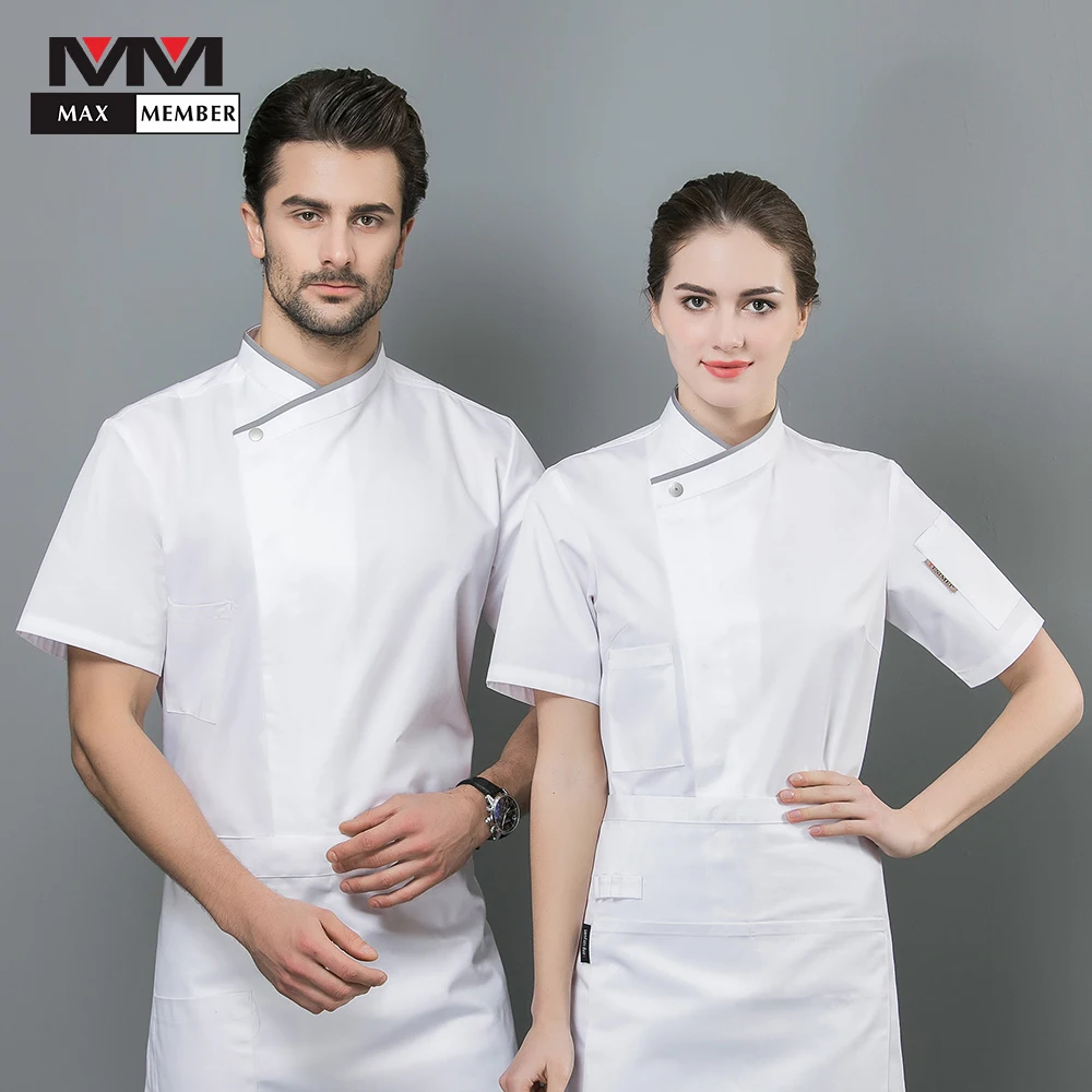

Chef Jacket Unisex Restaurant Uniform Food Service Panaderia Accesorios Hotel Kitchen Work Clothes High Quality Catering Shirts