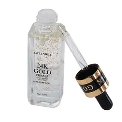 2019 Золотая фольга макияж База жидкий увлажняющий крем для очищения пор носа осветлить тонкие линии основа под макияж