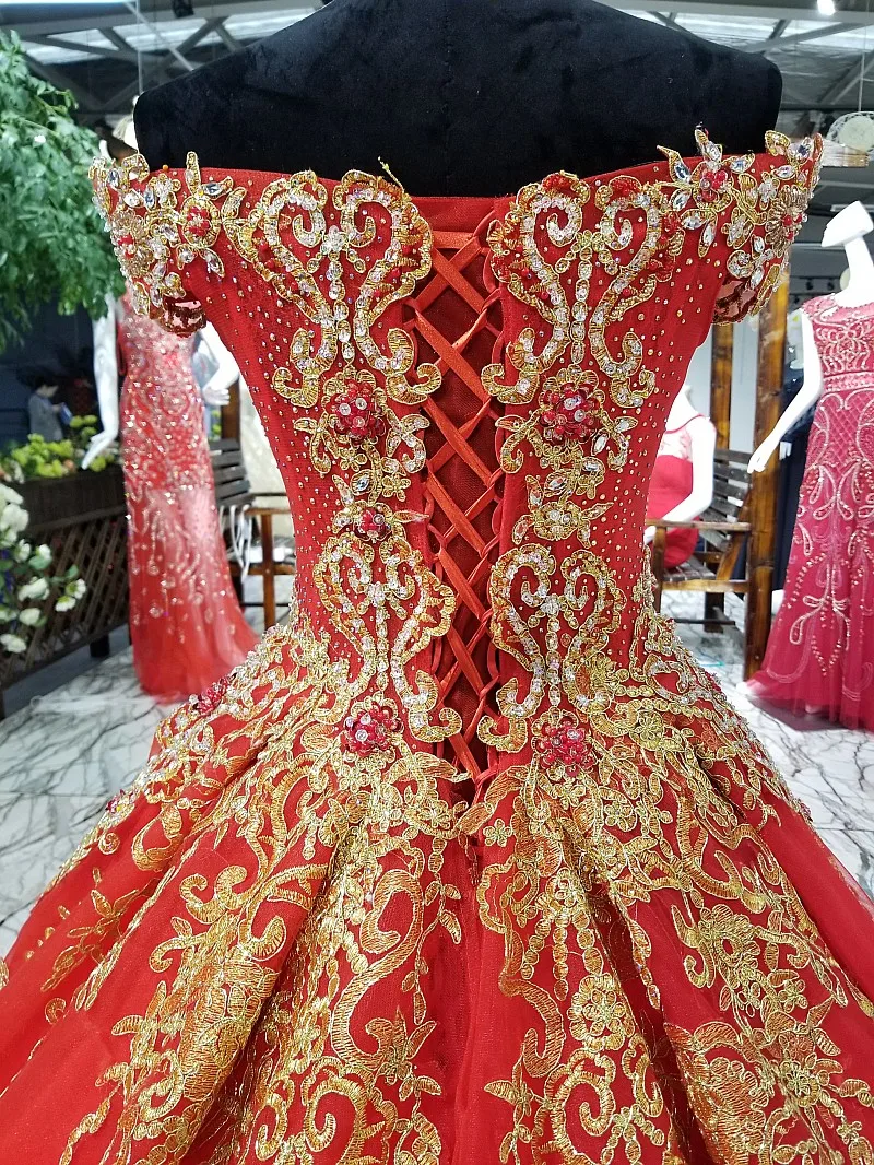 AIJINGYU Королевский queen платье Турецкий народная Тюль Кружево бальное Дубай Новый 2018 Boho Роскошные плюс размеры невесты