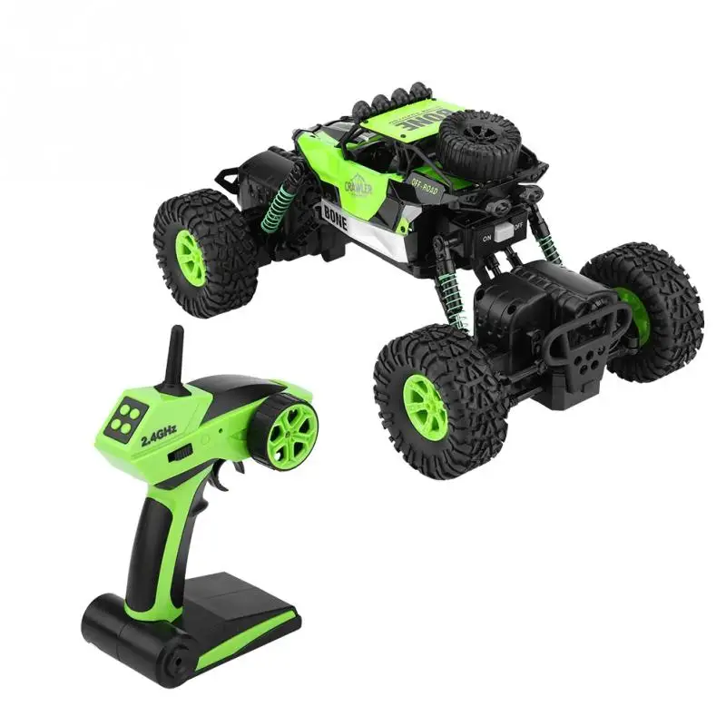 RC car 4 Modes Waterproof Drive Racing 2.4Ghz Radio Toy large torques RC Car Model Vehicle Green Waterproof RC Car gift for baby