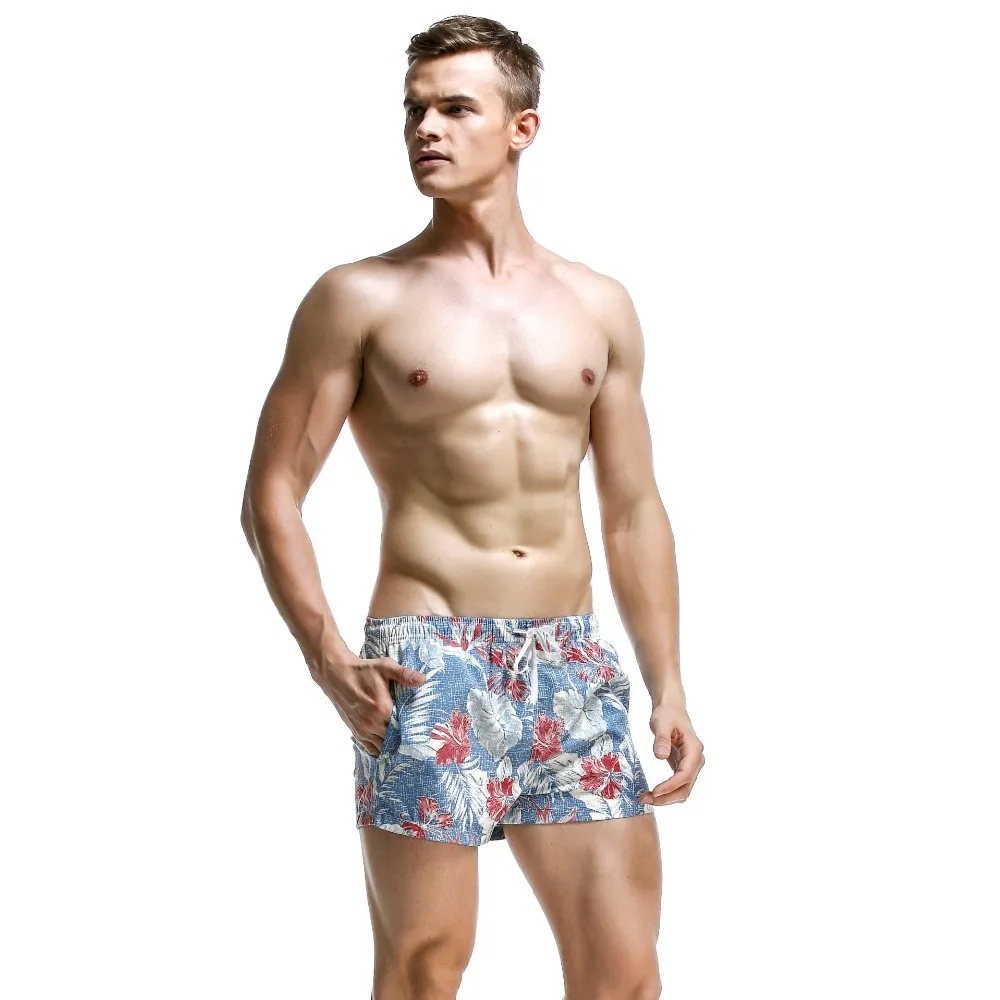 Brand Men Board Beach Shorts Swimwear Bathing Shorts Beachwear Quick Dry Summer Man Bermudas Swimsuit Borardshorts Sportswear