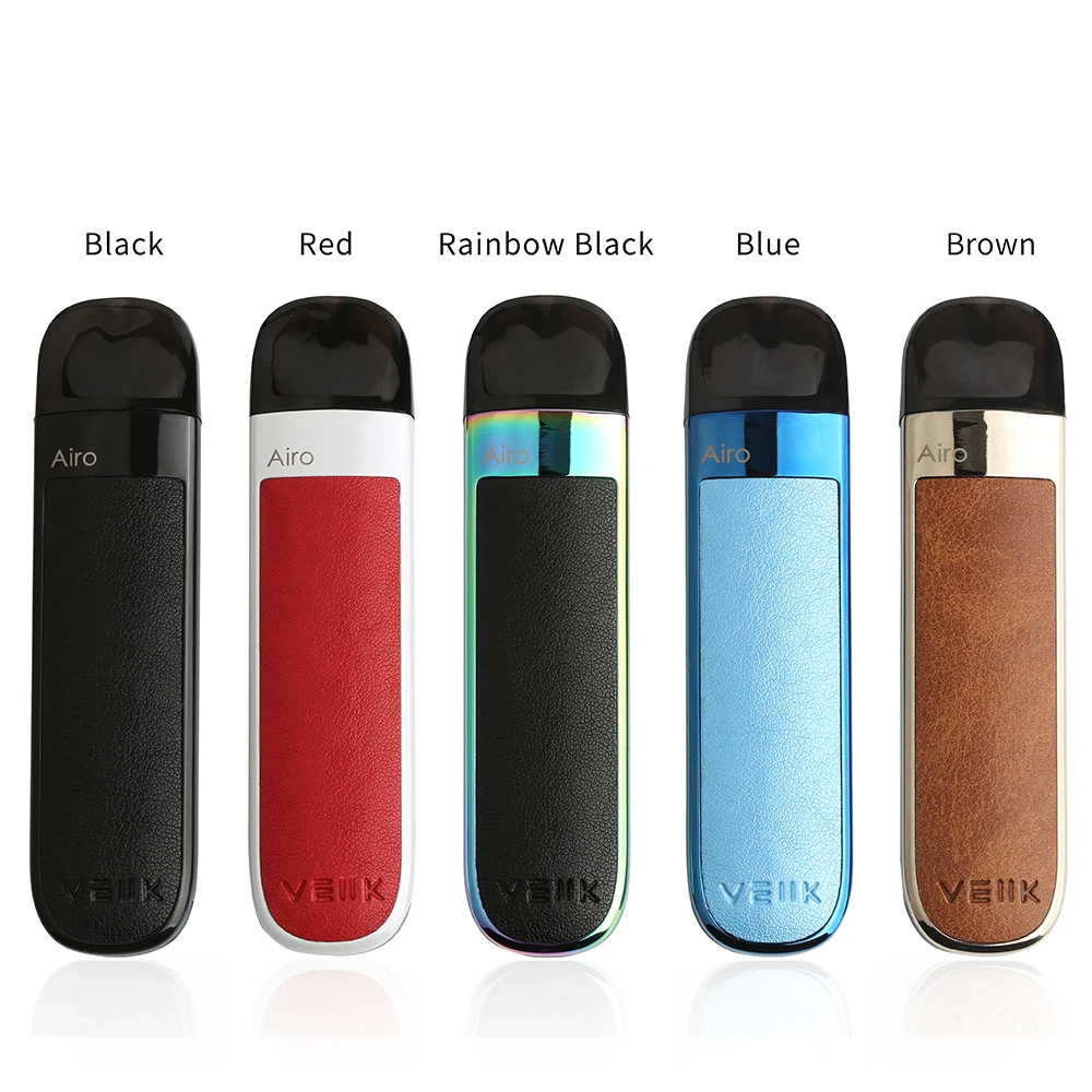 

In StockVEIIK AIRO Best selling 360mah vape pod pen with 2ml capacity Fillable oil pod electronic cigarette kit system