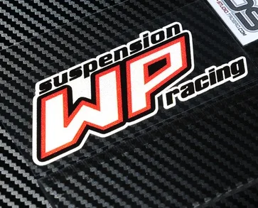 

High quality For Wp Racing car Reflective sticker and decals cool modified accessories