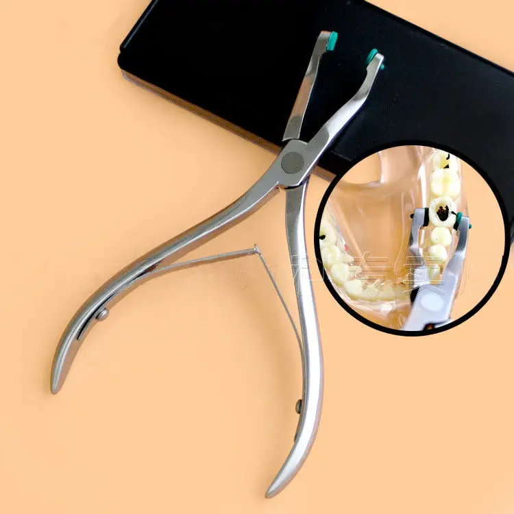 

1Pc Dental orthodontic removal pliers Temporary tooth crown forceps Instruments