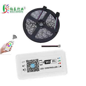 

15M WIFI LED Strip 5050 Non Waterproof 60LED/M Magic Home WIFI Controller Smart Phone Control 10M 5M Lighting Diode Tape