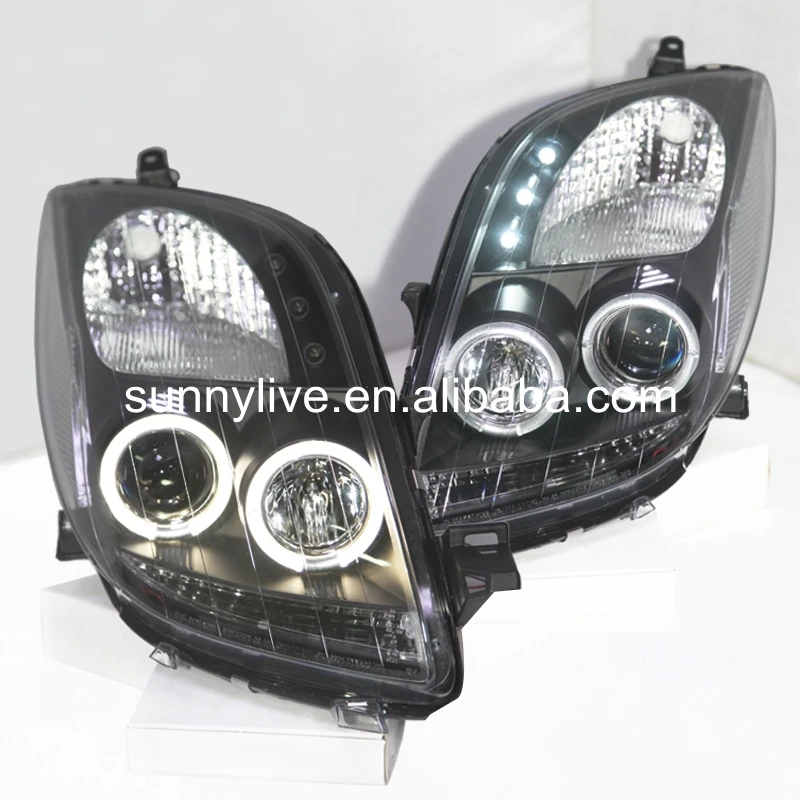 

FOR TOYOTA Yaris LED Angel Eyes headlamp for 2006-2010 year SN