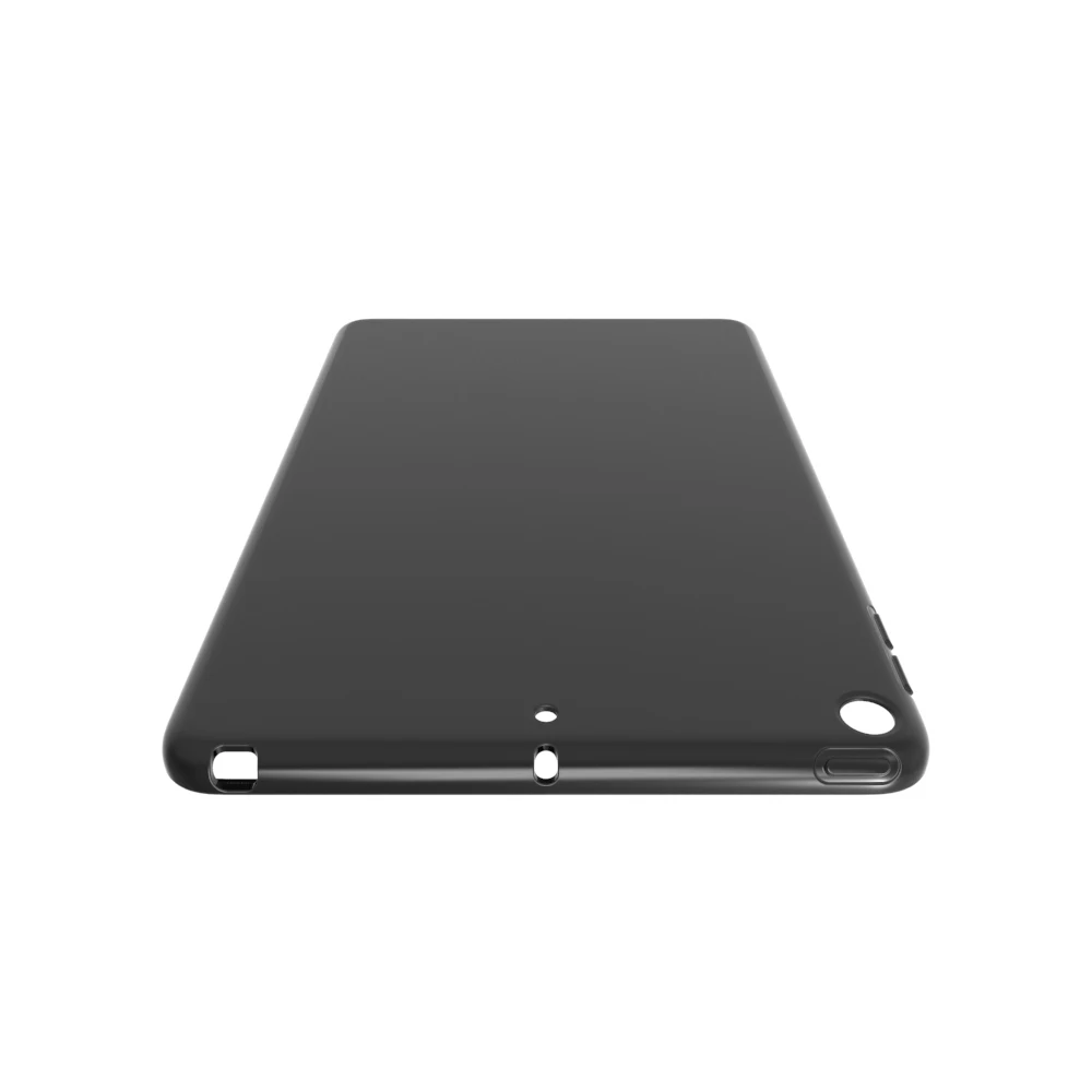 Черный матовый Противоскользящий мягкий ТПУ прозрачный силиконовый прозрачный чехол для iPad Mini 5/iPad Mini