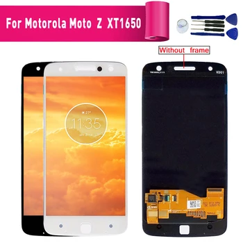 

For Motorola MOTO Z XT1650 LCD Display/For Moto Z Droid Edition XLTE XT1650 LCD touch screen Digitizer Assembly lcd +Tools