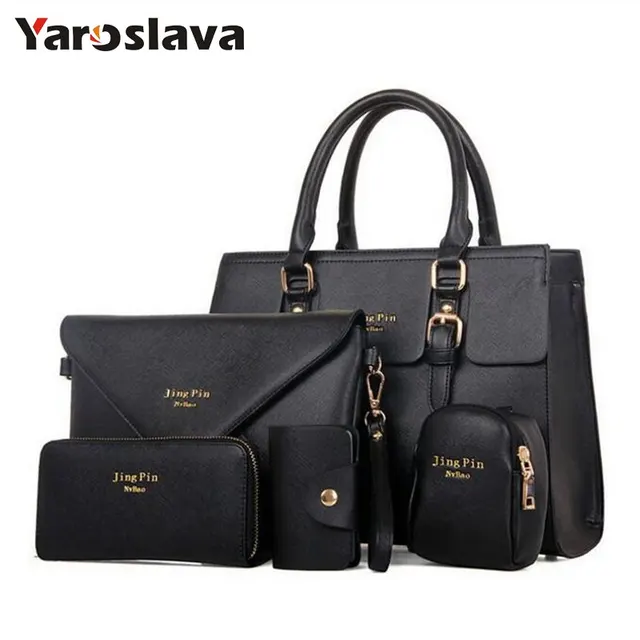 2018 New 5 Pcs Women Handbags Set Famous Brand Designer Pu Bag 2018 New 5 Pcs Women Handbags Set Famous Brand Designer Pu Bag Good Quality