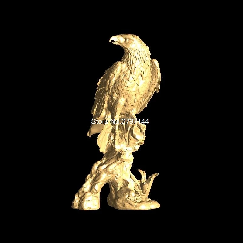 Орел 3D модель СТЛ рельефа для с ЧПУ формат мебели украшение мебели|stl relief|3d model