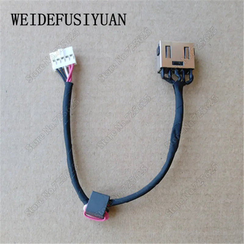 10 шт./лот DC разъем питания с кабельным разъемом для Lenovo G50 30 40 45 70 80|power jack connector|dc power