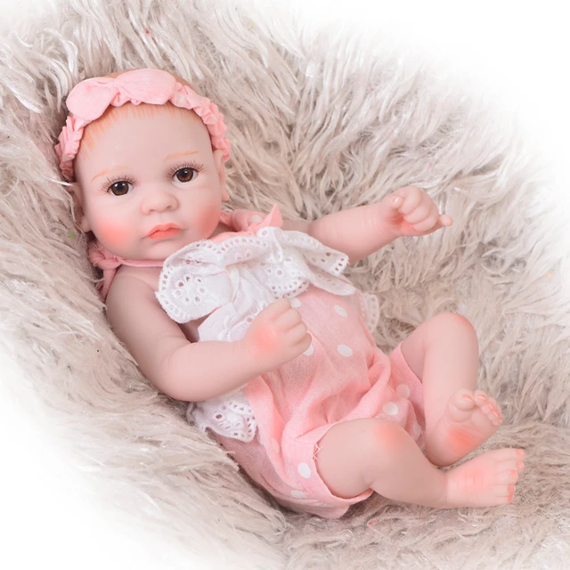 Mini Silicone Baby Doll/ Non-Vinyl Doll on aliexpress