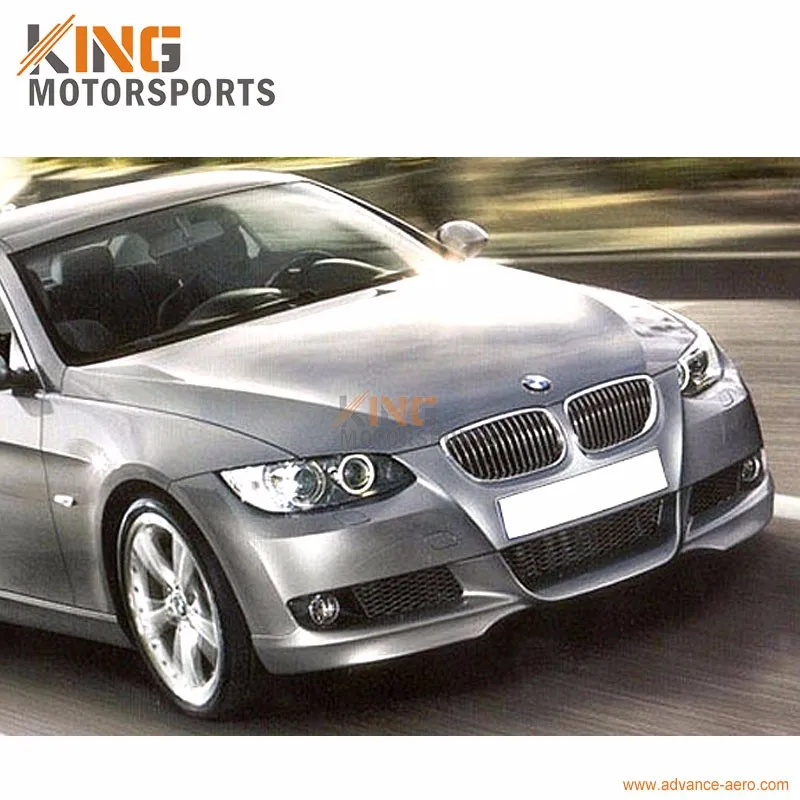 Подходит 07 08 09 10 BMW E92 E93 Coupe Pre LCI модели 3 серии M-Tech Стиль уретан передний бампер спойлер Неокрашенный Черный PP