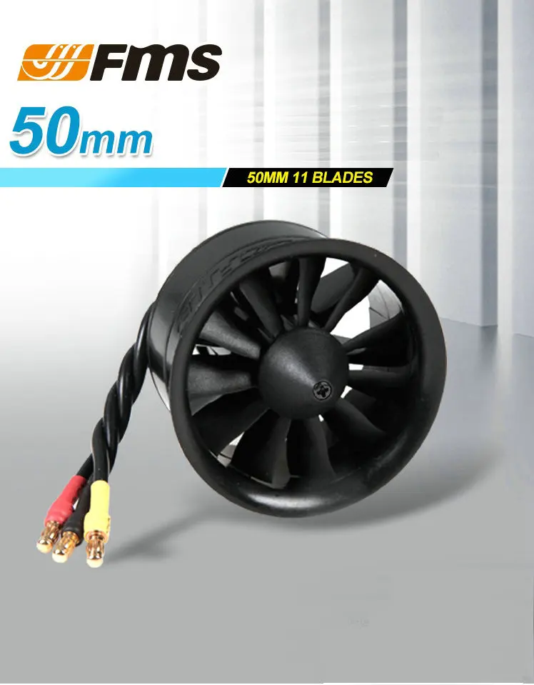 50 mm 11 blades bypass FMS model aircraft parts with KV4500 power group/KV5400 brushless motor support 3S/4S lithium battery 50 mm 11 blades bypass FMS model aircraft parts with KV4500 power group/KV5400 brushless motor support 3S/4S lithium battery
