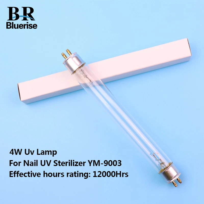 4W Sterilization wavelength 200 275nm Uv Lamp for Professional Nail