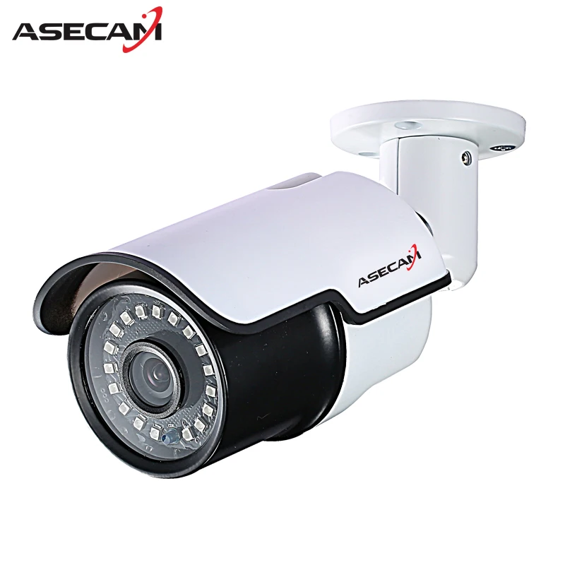 HD 1080P IP Camera POE Hi3516C New Infrared Metal Bullet font b Outdoor b font Waterproof