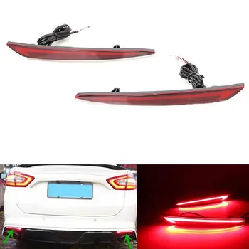

A Pair Rear Bumper Light Driving+Brake+Signal Lamp For Ford Fusion 2013-2016 A