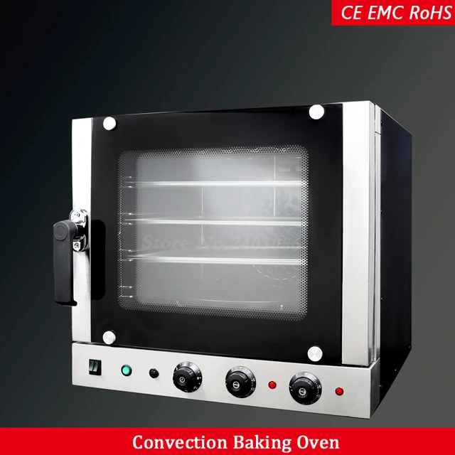 commercial countertop 4 trays electric convection bread baking oven 60L