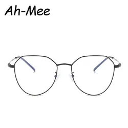 Винтаж черный металл очки оправы для Для женщин женские ретро овальные очки компьютерные очки кадр очки де grau