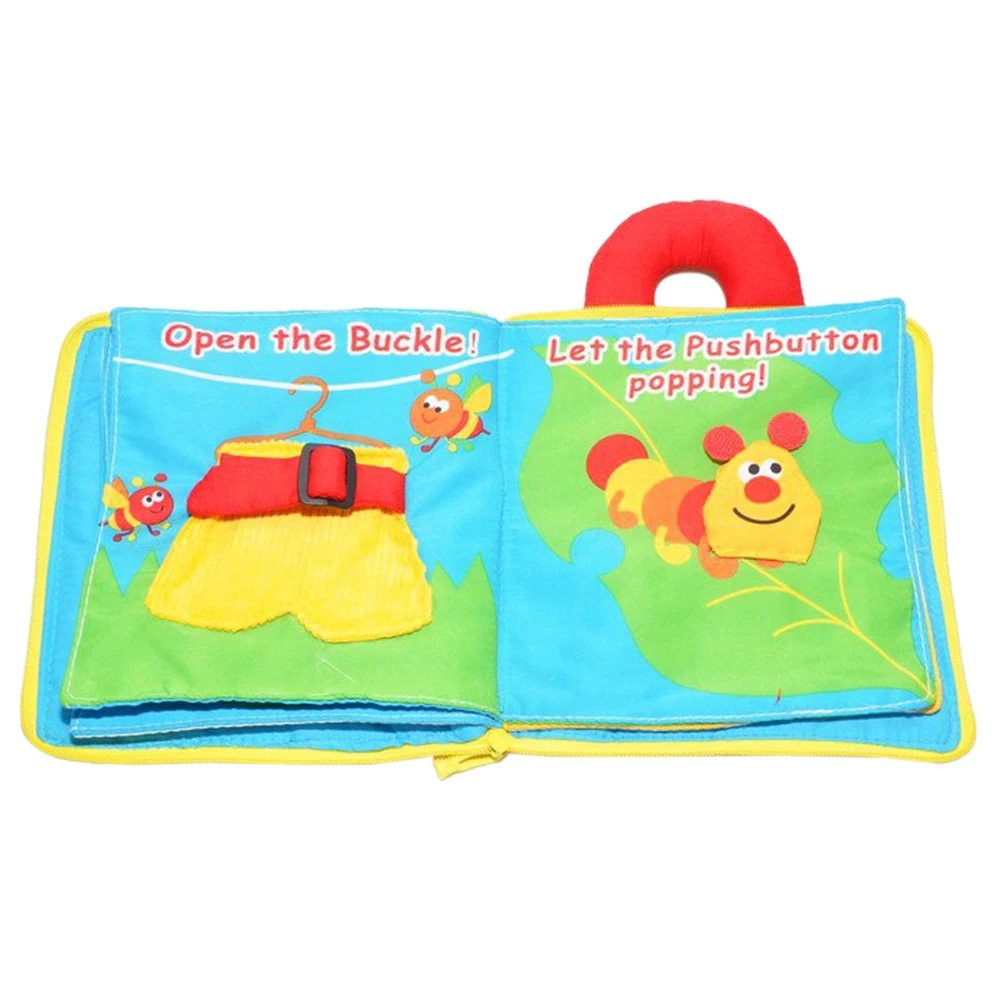 

Cloth Books Infant Early Cognitive Development My Quiet Bookes Baby Goodnight Educational Washable Cloth Book Activity Book