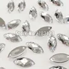 5x10mm/7x15mm/9x20mm Horse eye shape High quality Acryl sew on rhinestones with two holes,diy/clothing accessories ► Photo 2/5