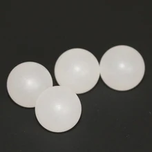 18 мм 270 шт полипропилен(ПП) Сфера твердые пластиковые шарики для шаровых клапанов и подшипников