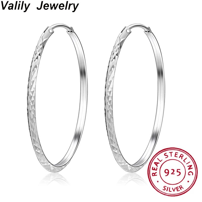 Женские серьги-кольца из серебра 925 пробы | Украшения и аксессуары