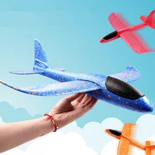 Fancy Design Hand Throwing Airplane EPP Foam Plane Hand Launch DIY Glider Model Flying Toy Outdoor Fun Toys For Kids Gift Toys