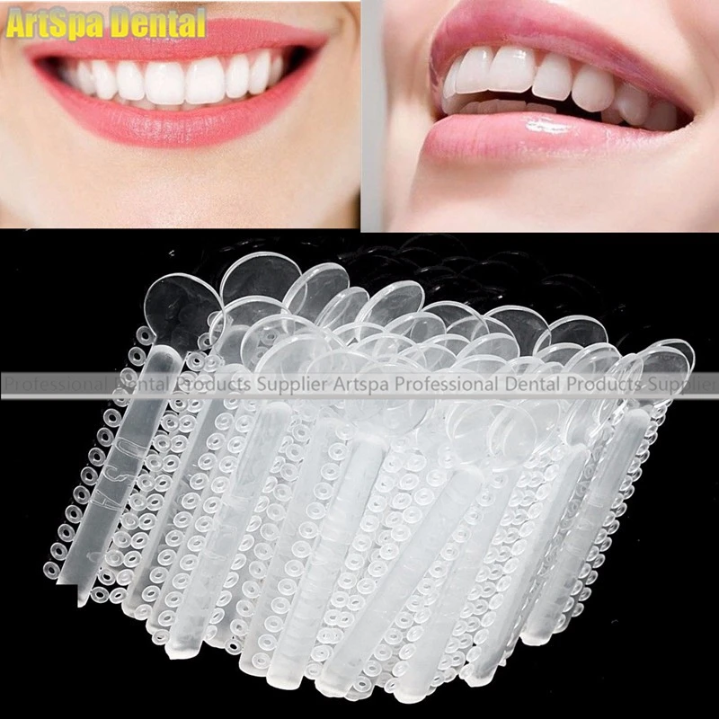 120Pcs Dental Orthodontic Materials Transparent Color Ligature Ties