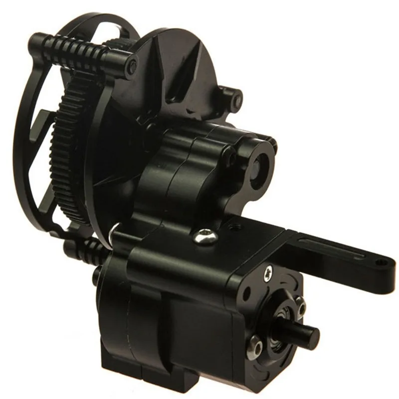 

Black Wraith Transmission Case Center Gearbox Set for Axial Racing Steel Gears Wraith 90018 90020 90031 Full Aluminum Made