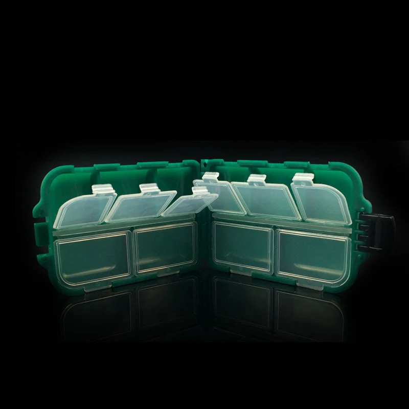 جديد المحمولة صندوق صيد الكارب الصيد اكسسوارات ABS المواد مقاومة التآكل معالجة مربع cajas دي pesca boite دي بيكي FO63