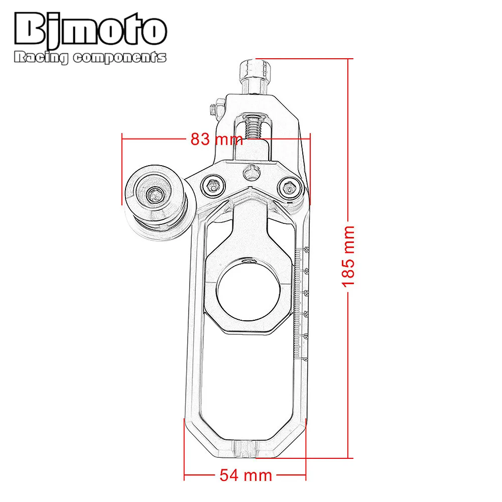 BJMOTO для Suzuki GSXR 1000 K9 2009- Мотоцикл с ЧПУ регулировка цепи натяжители Катена задняя ось шпинделя с катушками